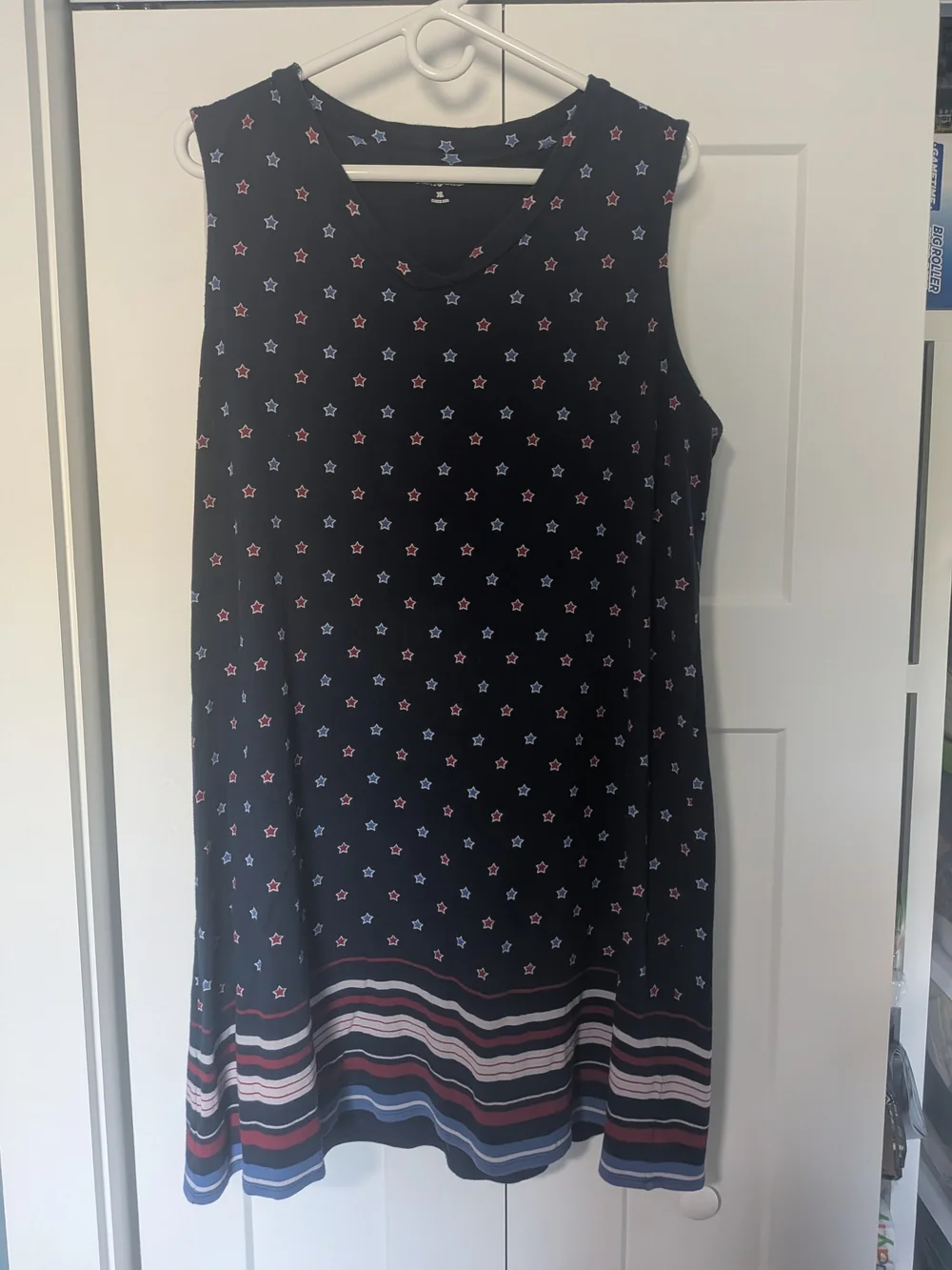 Kim Rogers Cotton Dress Bundle Of 3 Women's Size XL 4th Of July, Summer, Holiday - Picture 3 of 10